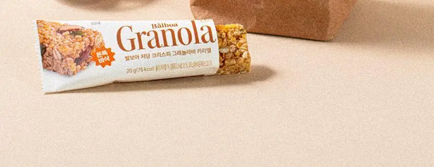 [NEW] 발보아 저당 크리스피 그래놀라바 20g*12개입 4종 택1(플레인/카라멜/말차/깨크런치) 상세페이지 48